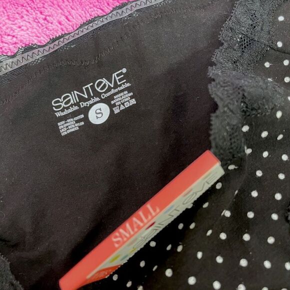 Polka Dot Black Bikini Panty - Picture 5 of 5